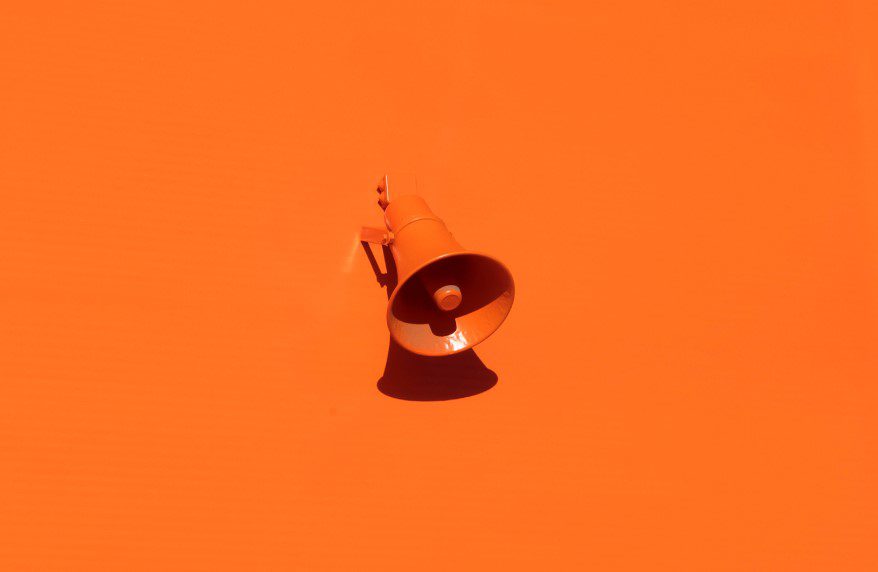 orange speaker