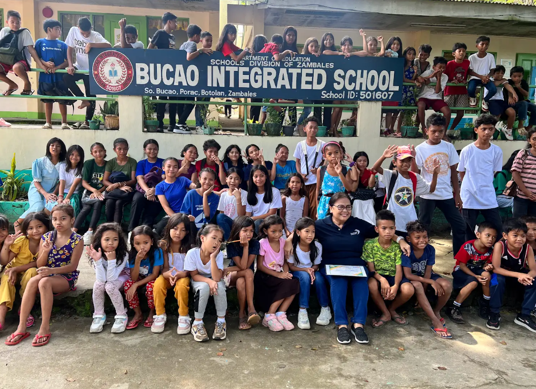NGP IMC doing CSR at a public school