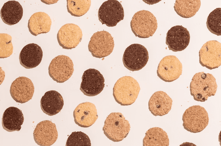 Cookies on a sheet