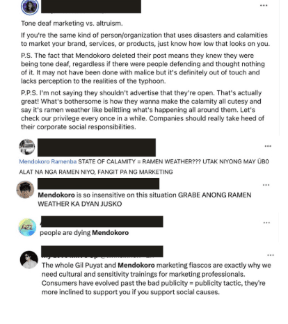 facebook responses